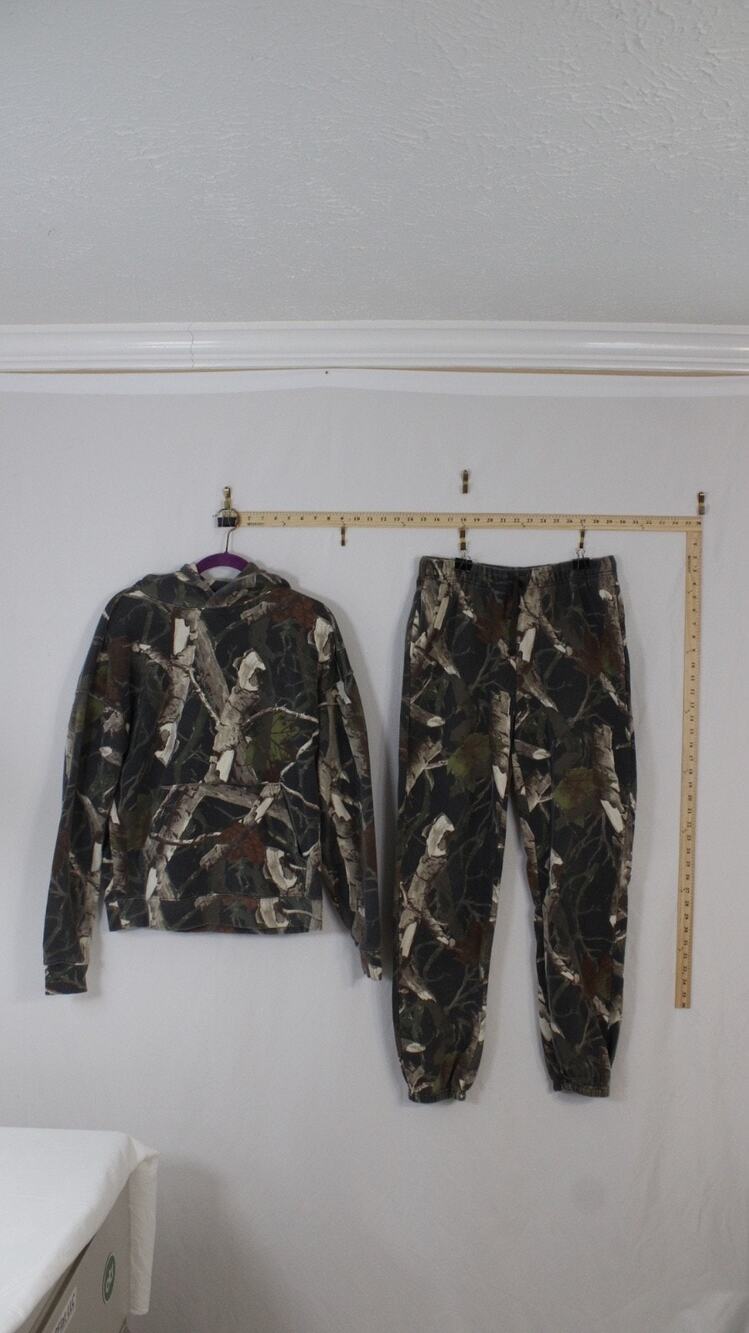 No Boundaries Womens S Oversized Camo Hoodie Sweatpants 2 Piece Sweatsuit Set